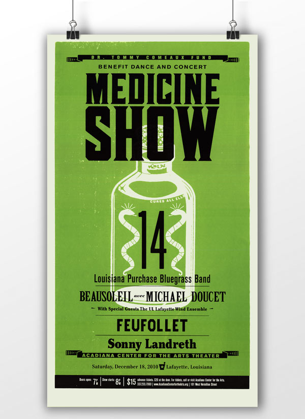 14th Annual Medicine Show Poster